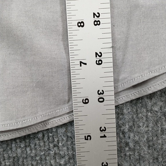 L.L. Bean Men's Wrinkle Resistant Button-Down Shirt M Gray Continental Tire Logo - Picture 12 of 13